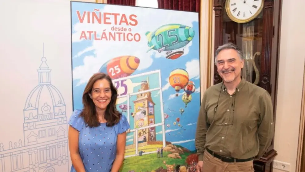 In&eacute;s Rey e Miguel Anxo Prado