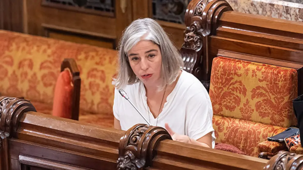Mar&iacute;a Garc&iacute;a no pleno