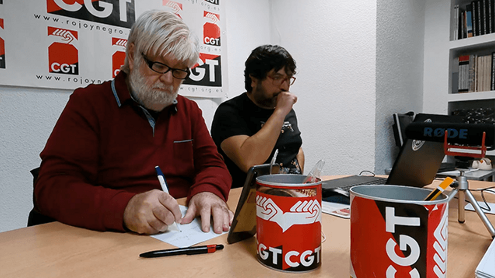 Rueda de prensa CGT port
