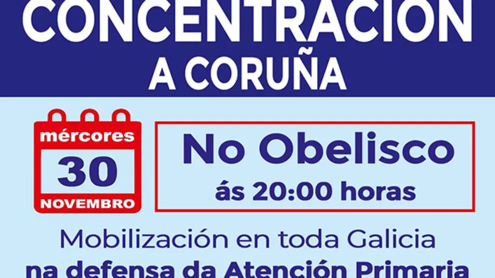 Concentración no Obelisco 30novembro2022_SOS Sanidade Pública PORT