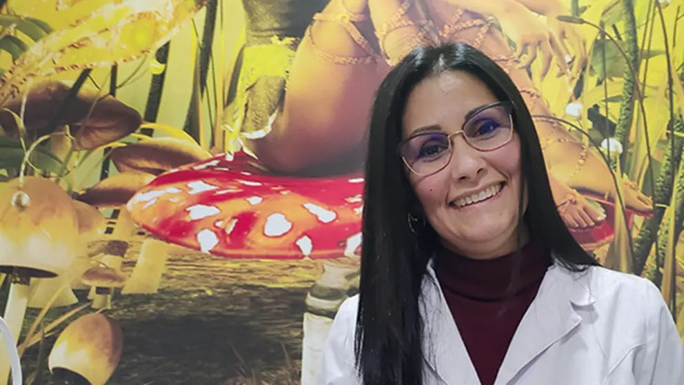 Celia Nova Campos en cabina capilar port
