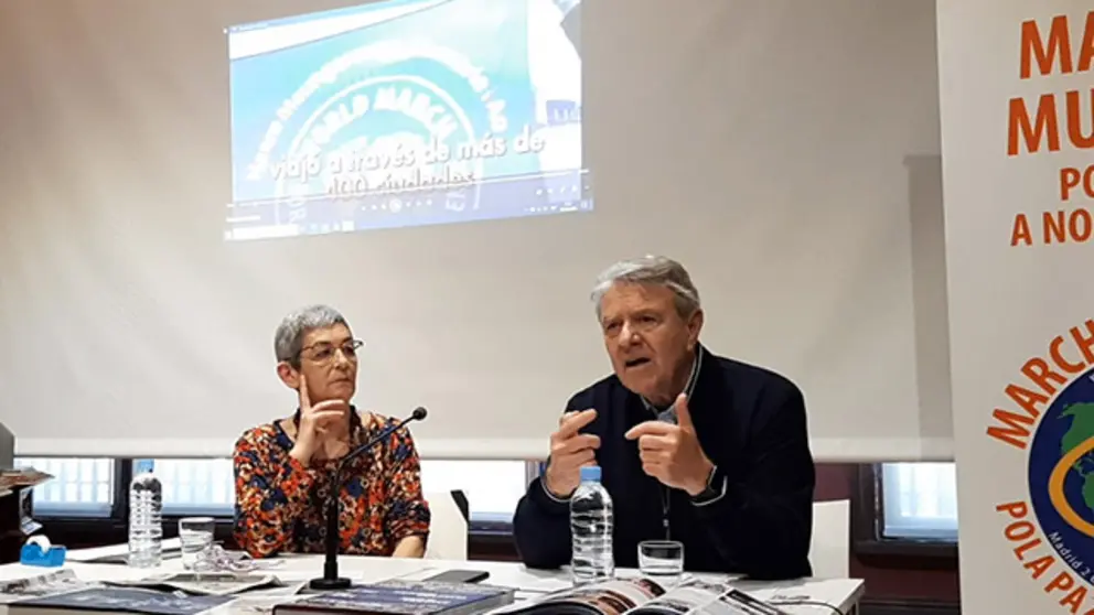 Presentaci&oacute;n Marcha Mundial en A Coru&ntilde;a