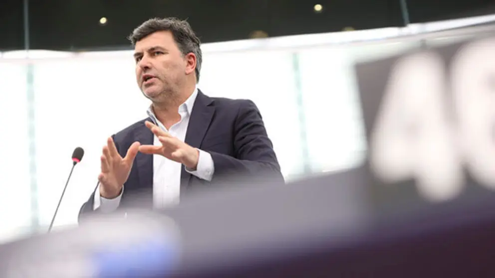 Nicol&aacute;s Gonz&aacute;lez Casares. PARLAMENTO EUROPEO port