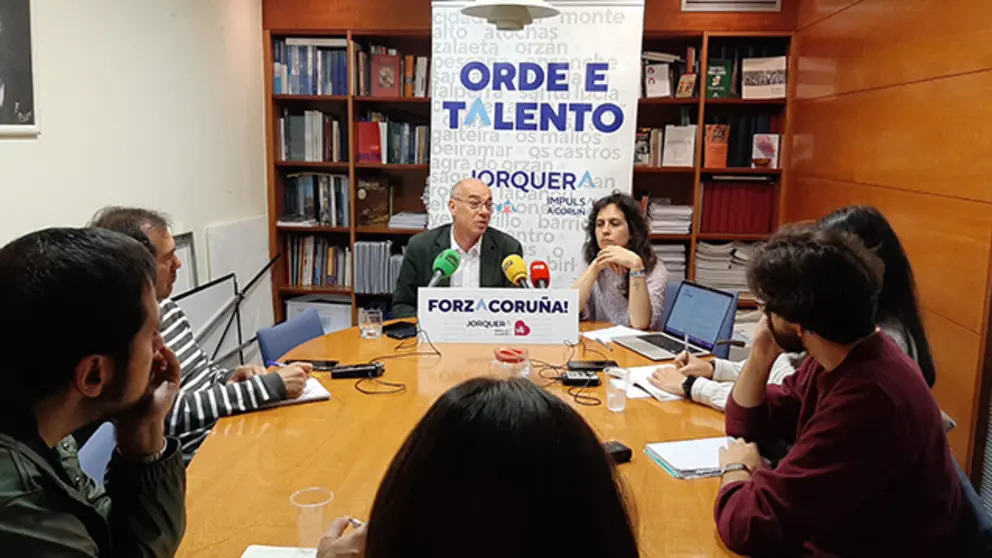 Conferencia de prensa presentaci&oacute;n programa electoral port