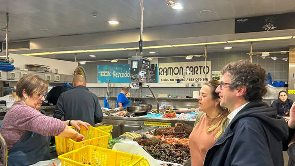 Sande no mercado