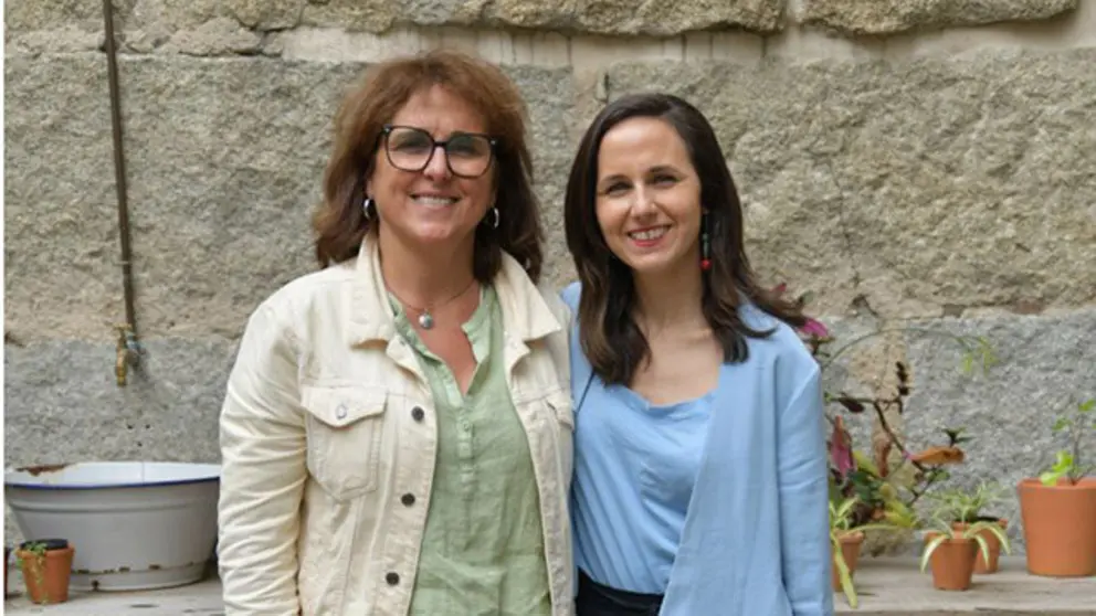 Ione Belarra e Isabel Faraldo