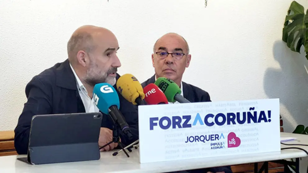 N&eacute;stor Rego e Francisco Jorquera
