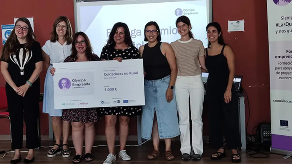 Olympe Emprende, entrega de premios