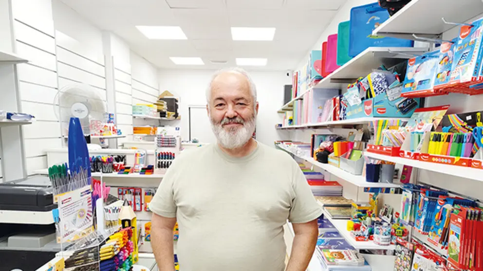 Pablo Lorenzo, de Papeler&iacute;a Gaela