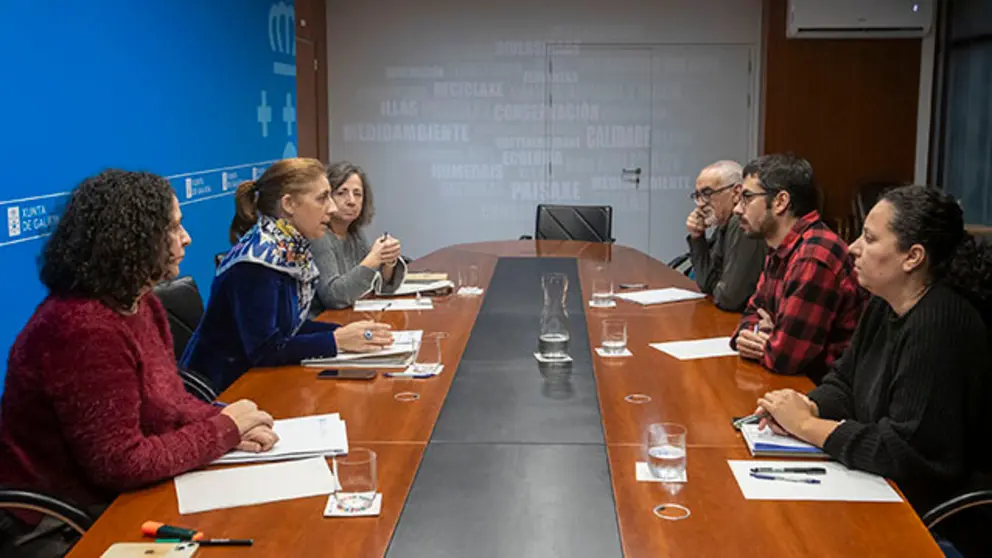 Reuni&oacute;n de ADEGA coa Conselleira de Medio Ambiente (imaxe de adega.gal)