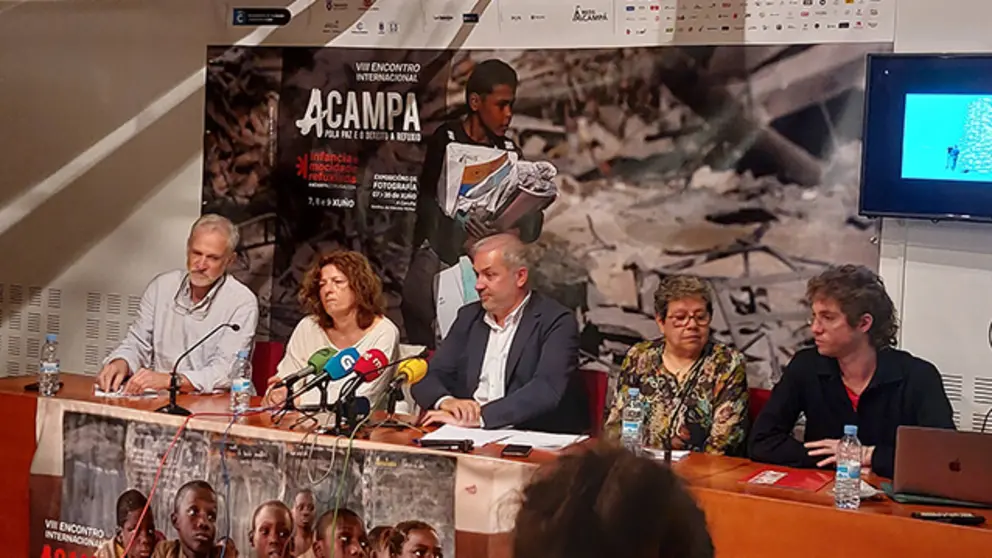 rolda de prensa acampa 2024