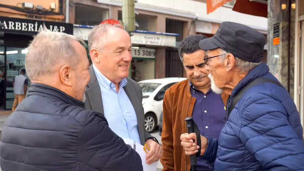 Miguel Lorenzo visita Os Mallos