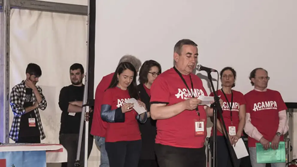 Carlos Reguera en el primer Encuentro Internacional Acampa (2017) PORT