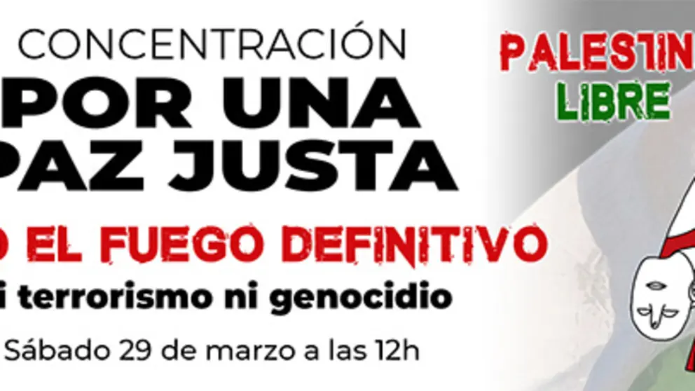 Cartaz Paremos a guerra port
