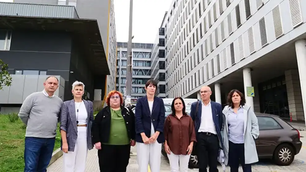 Ana Pont&oacute;n hoxe no CHUAC da Coru&ntilde;a