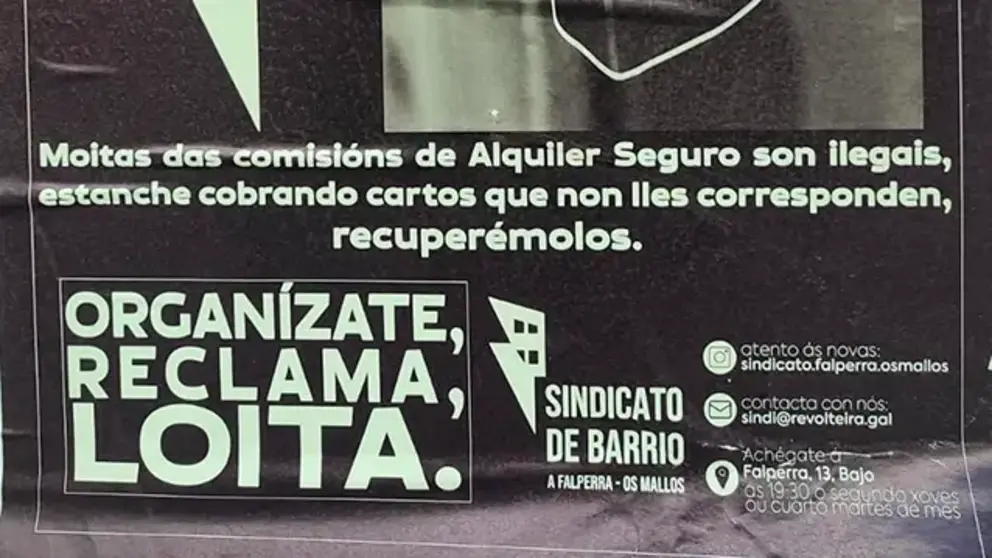 Cartel huelga