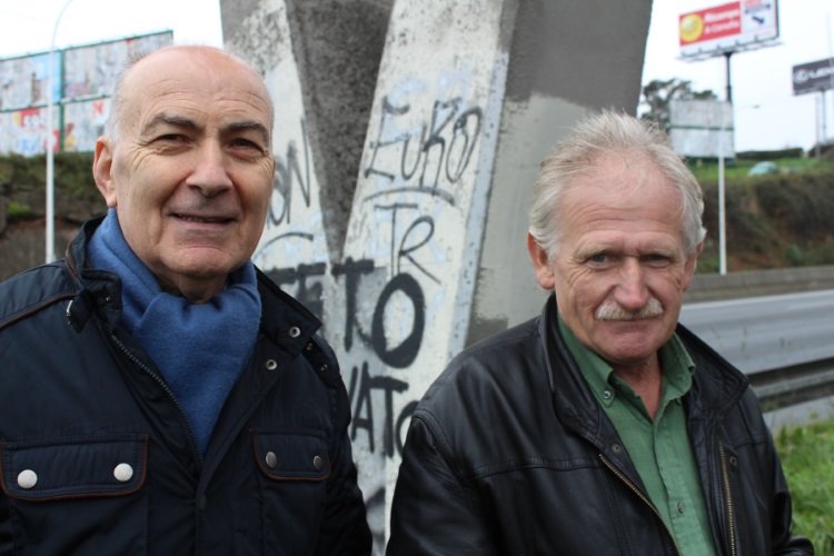 Foto Ramón e Luís, de Coruña Sen Teito