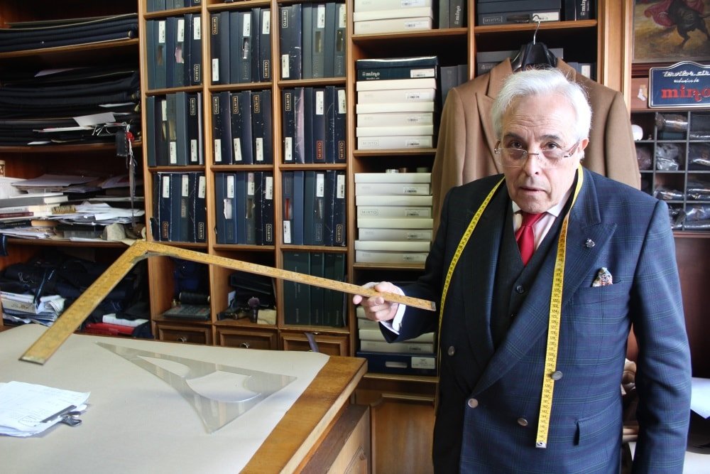 García de Loza con la escuadra del gallego