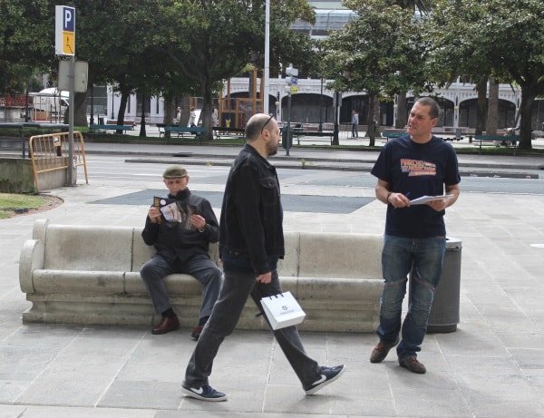 Reparto esta mañá no Obelisco-min