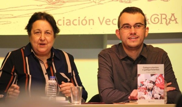 Garcia Negro con Carlos Callón onte na Agra