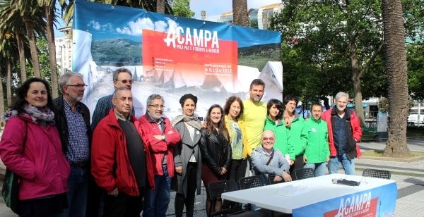 Rolda de prensa de Acampa en Méndez Núñez