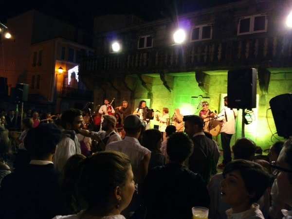 Carapaus en Rianxo en setembro pasado