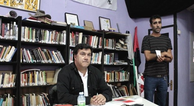 Presentación da charla de Grandío sobre o anarquismo na Coruña