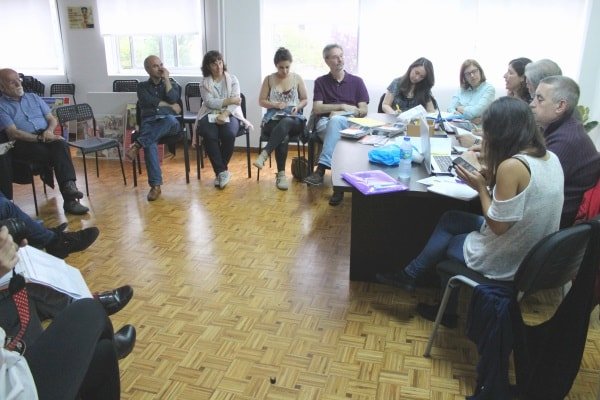 Reunión coordinadora de Acampa