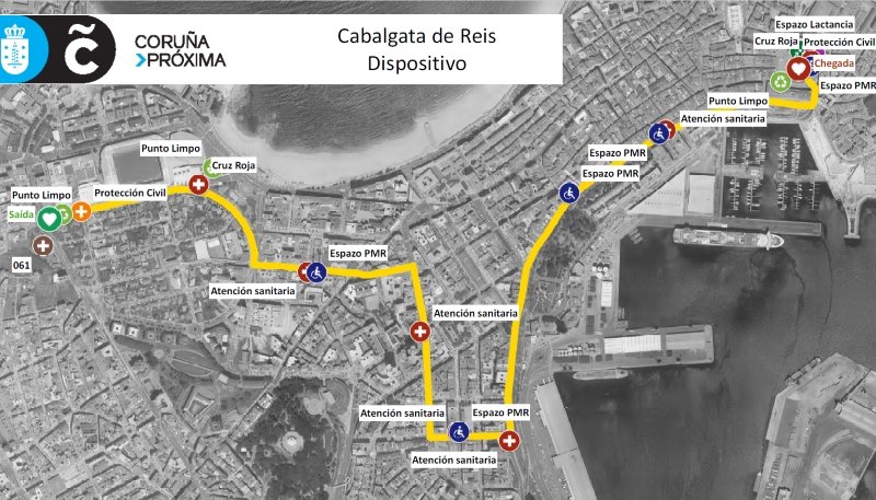 Dispositivo Cabalgata de Reis 2019