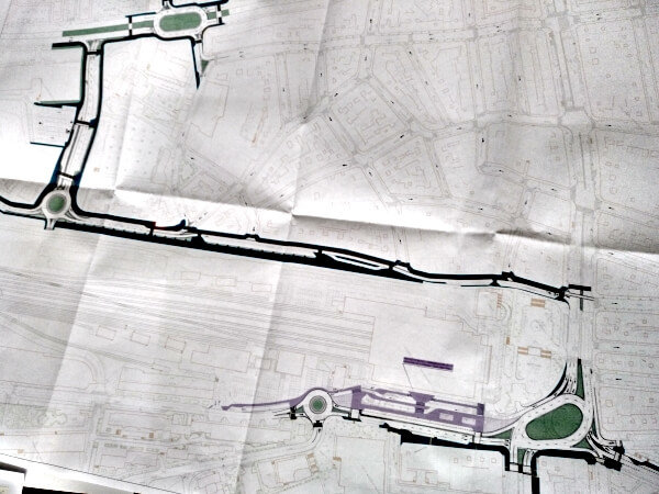 Plano da Estación Intermodal