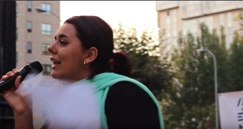 Antia Garrote, combate poético