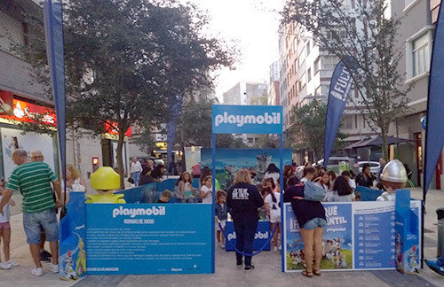 Playmobil de la FUCC en Ángel Senra
