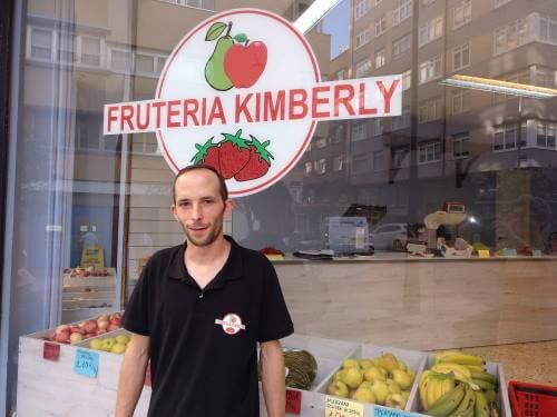 Andrés, de Frutería Kimberly