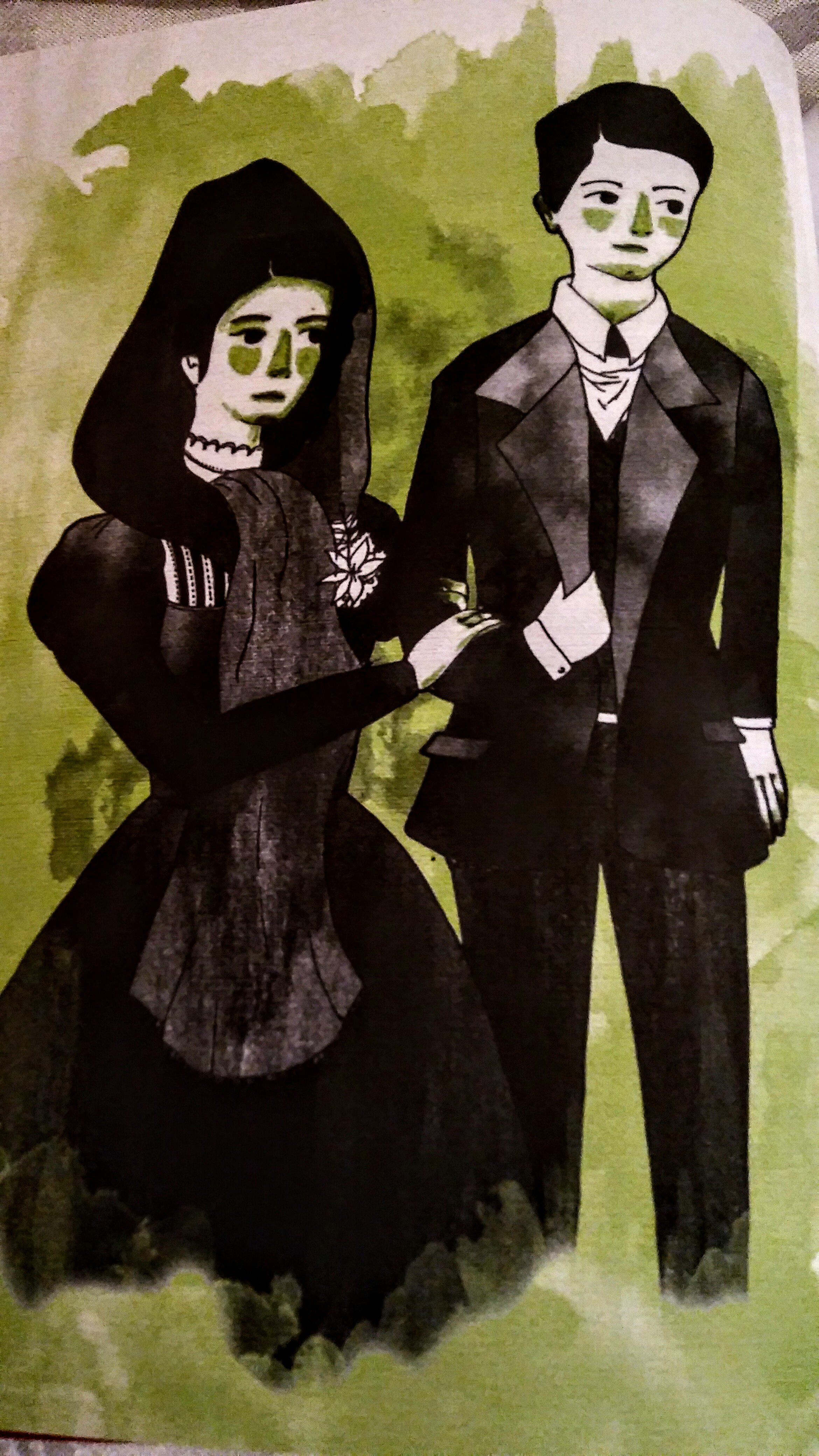 Elisa y Marcela. Ilustración de Julia Soler.