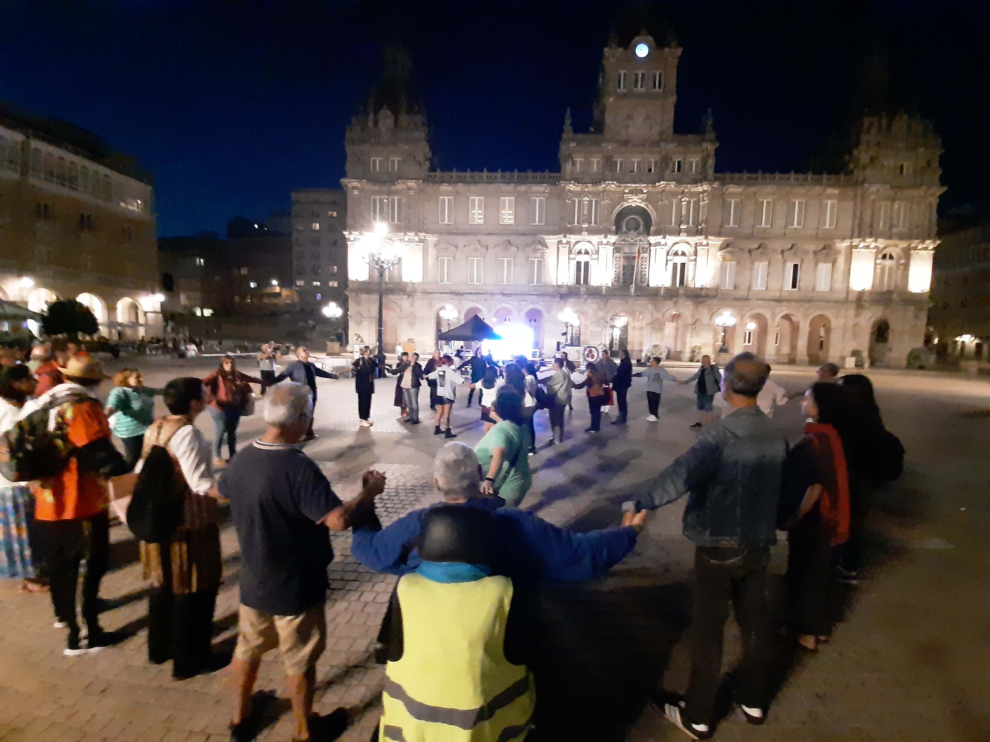 Símbolo humano de la paz