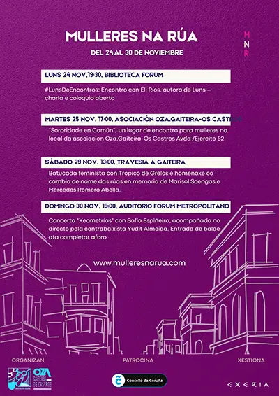 MULLERES NA RÚA (Cartel)